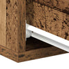 væghængt natbord 40x32x15 cm konstrueret træ gammelt træ-look - Flotthjem