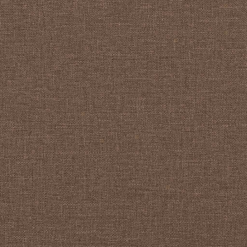 modulær sofa uden armlæn brun 55 cm stof