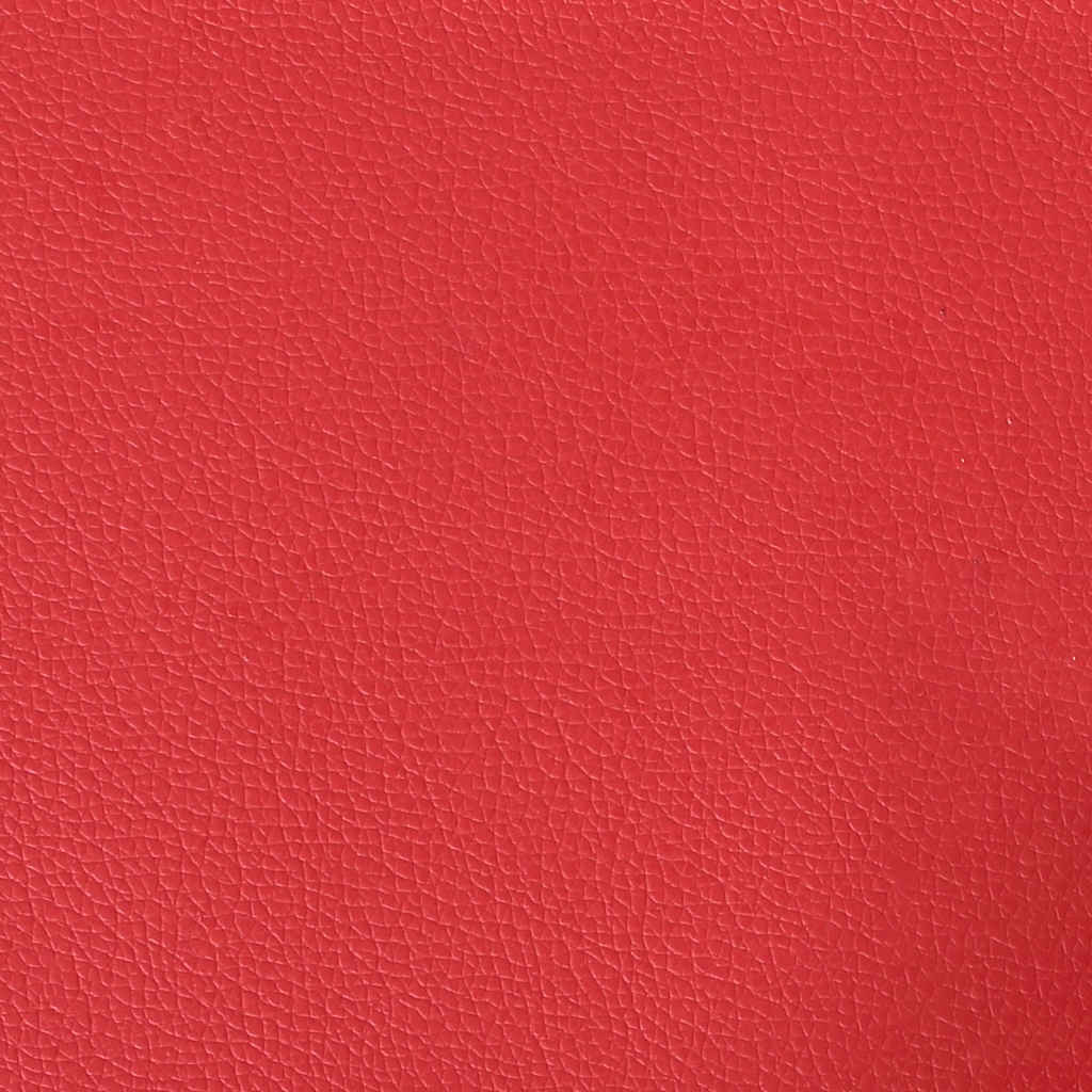 sofastol uden armlæn 55 cm kunstlæder rød