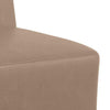 sofastol uden armlæn 55 cm kunstlæder Cappuccino