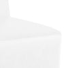 sofastol uden armlæn 55 cm kunstlæder hvid
