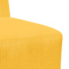 sofastol uden armlæn 55 cm stof lysegul