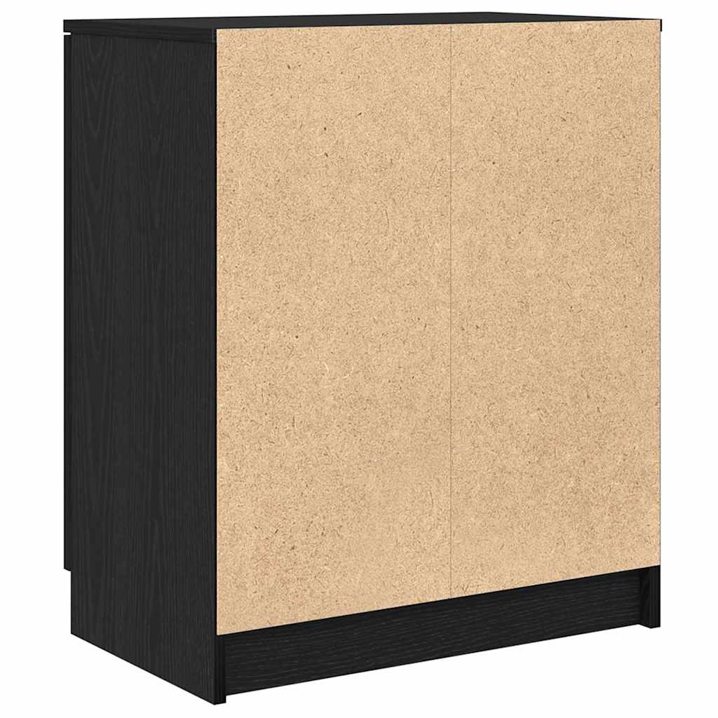Skoskab med hylde med dør 59 x 35 x 70 cm Konstrueret træ