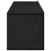 TV-skab 2 pcs Sort 100 x 30 x 30 cm Konstrueret træ