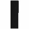 TV-skab 2 pcs Sort 30,5 x 30 x 102 cm Konstrueret træ