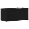 TV-bord med skuffe Sort 80 x 34 x 35.5 cm Konstrueret træ