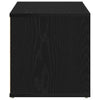 TV-bord med skuffe Sort 80 x 34 x 35.5 cm Konstrueret træ