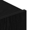 TV skabe Vægmonteret Sort eg 80 x 30 x 30 cm Konstrueret træ