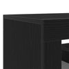 TV-skab Sort 120 x 35 x 40 cm Konstrueret træ