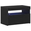 TV-skab Sort 60 x 35 x 40 cm Konstrueret træ