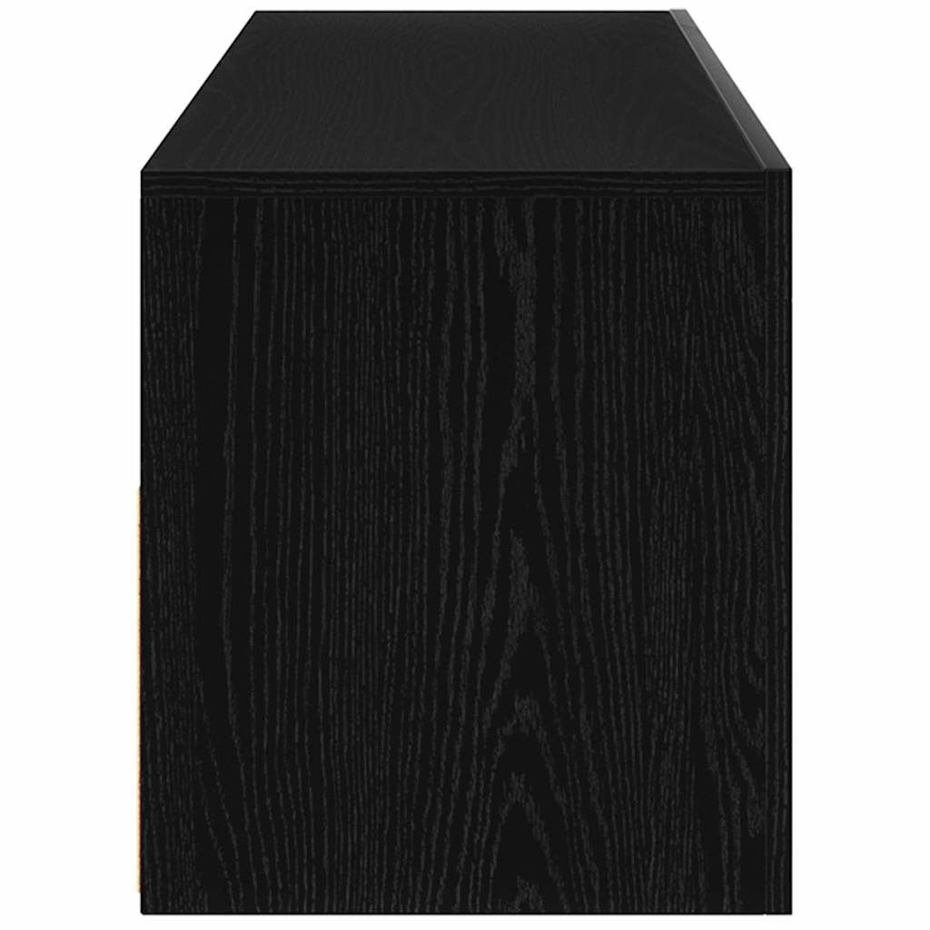 TV-skab Sort 60 x 35 x 40 cm Konstrueret træ