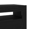 TV-skab Sort 120 x 35 x 40 cm Konstrueret træ