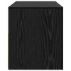 TV-skab Sort 90 x 35 x 40 cm Konstrueret træ