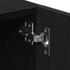 TV-skab Sort 100 x 35 x 40 cm Konstrueret træ