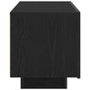 TV-skab Sort 100 x 35 x 40 cm Konstrueret træ
