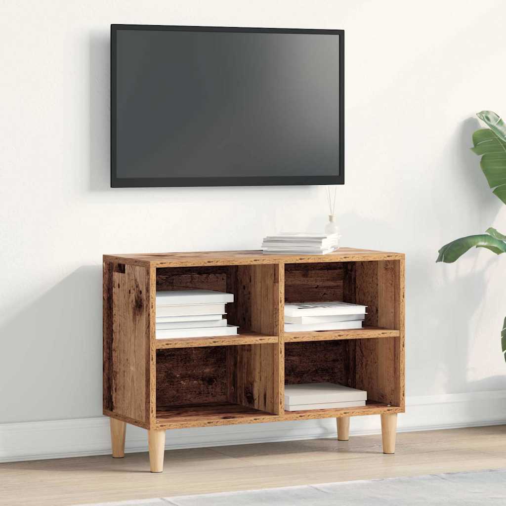 TV-skab Brun 69.5 x 30 x 50 cm Konstrueret træ