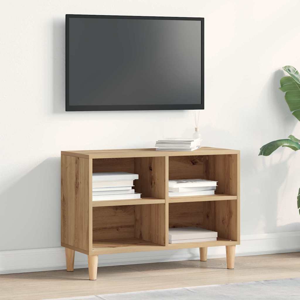 TV-skab Brun 69.5 x 30 x 50 cm Konstrueret træ