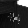 TV-skab Sort 102 x 35 x 50 cm Konstrueret træ