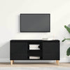 TV-skab Sort 102 x 35 x 50 cm Konstrueret træ