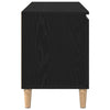 TV-skab Sort 102 x 35 x 50 cm Konstrueret træ