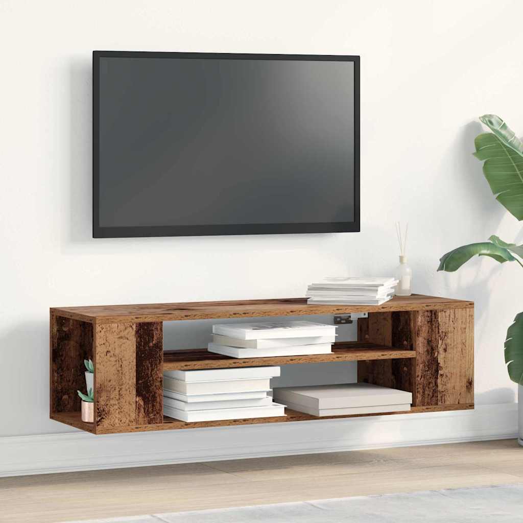 TV-skab Brun 100 x 30 x 26.5 cm Konstrueret træ