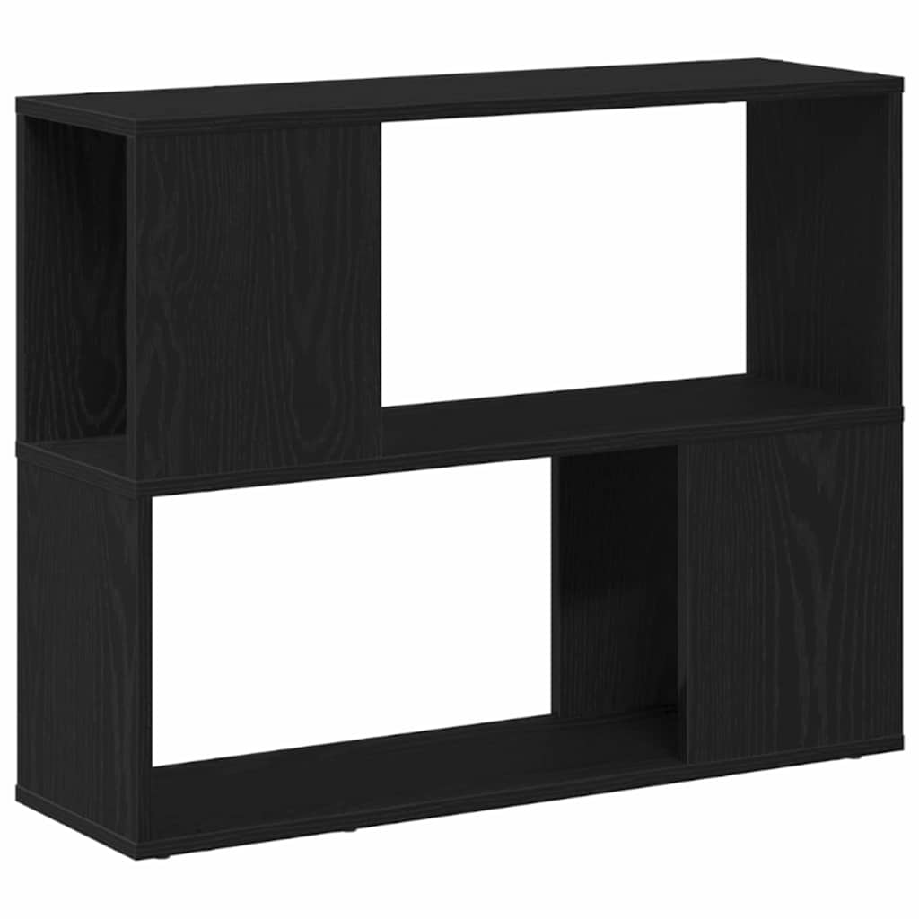 Underholdningscenter Sort 80 x 24 x 63 cm Konstrueret træ