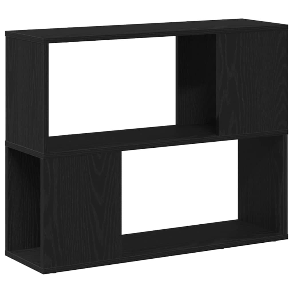 Underholdningscenter Sort 80 x 24 x 63 cm Konstrueret træ