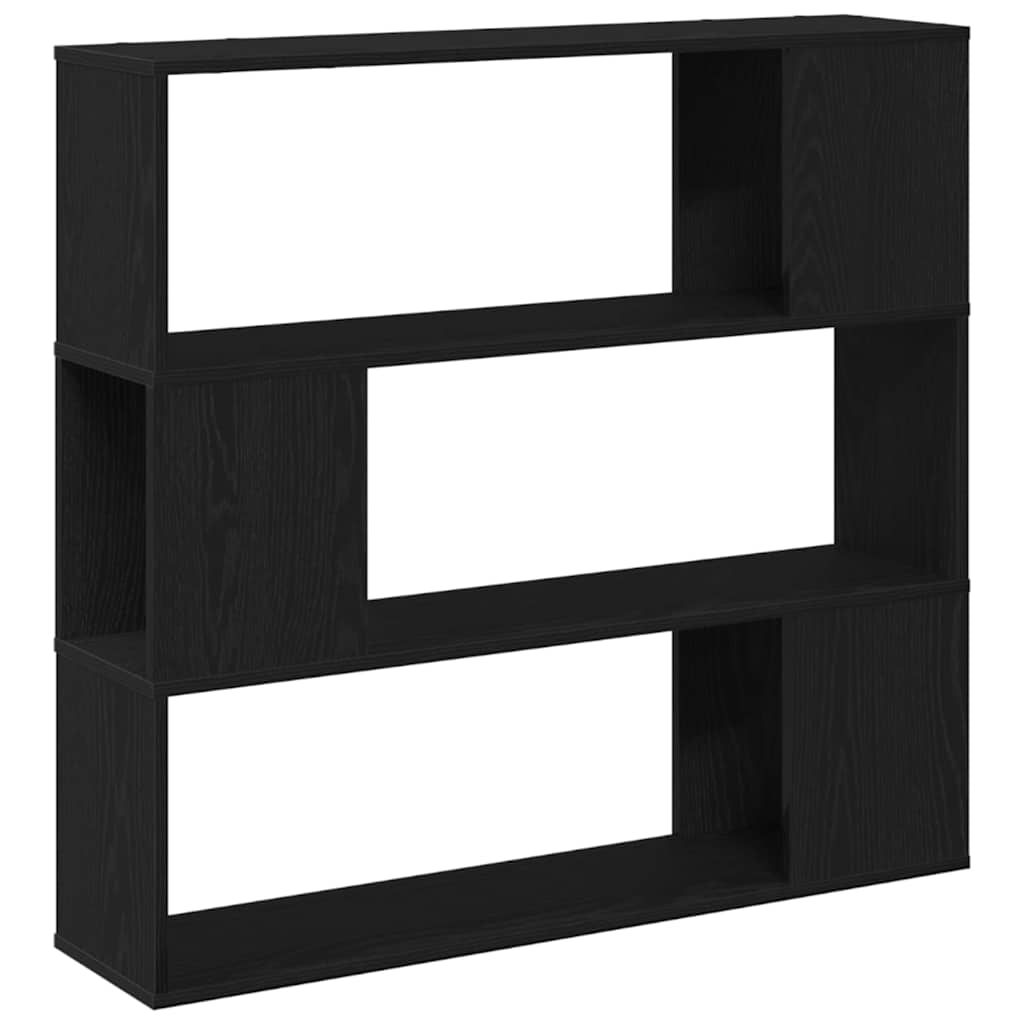 Underholdningscenter Sort 100 x 24 x 94 cm Konstrueret træ