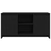 TV-bord Sort 102 x 37.5 x 52.5 cm Konstrueret træ