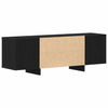 TV-skab Sort 120 x 30 x 40.5 cm Konstrueret træ