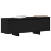 TV-skab Sort 120 x 30 x 40.5 cm Konstrueret træ