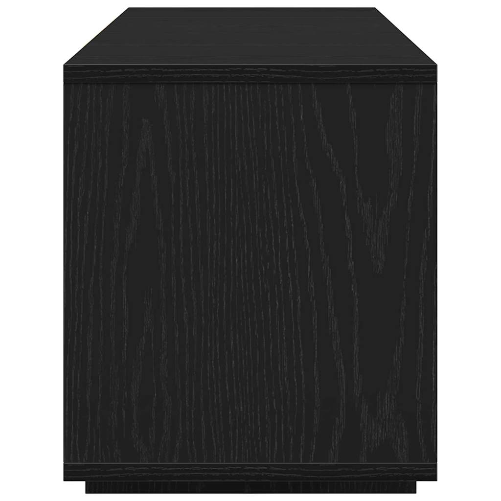 TV-skab Sort 120 x 30 x 40.5 cm Konstrueret træ