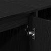 TV-bord Sort 120 x 30 x 40.5 cm Konstrueret træ