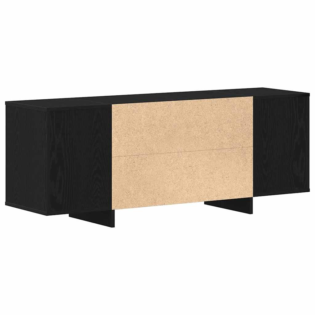TV-bord Sort 120 x 30 x 40.5 cm Konstrueret træ