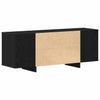 TV-bord Sort 120 x 30 x 40.5 cm Konstrueret træ