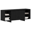 TV-bord Sort 120 x 30 x 40.5 cm Konstrueret træ