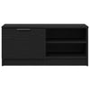 TV-skab 2 pcs Sort 80 x 35 x 36.5 cm Konstrueret træ