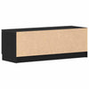 TV-skab Sort 102 x 35 x 36.5 cm Konstrueret træ