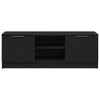 TV-skab Sort 102 x 35 x 36.5 cm Konstrueret træ
