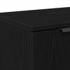 TV-skab Sort eg 102 x 35 x 36.5 cm Konstrueret træ