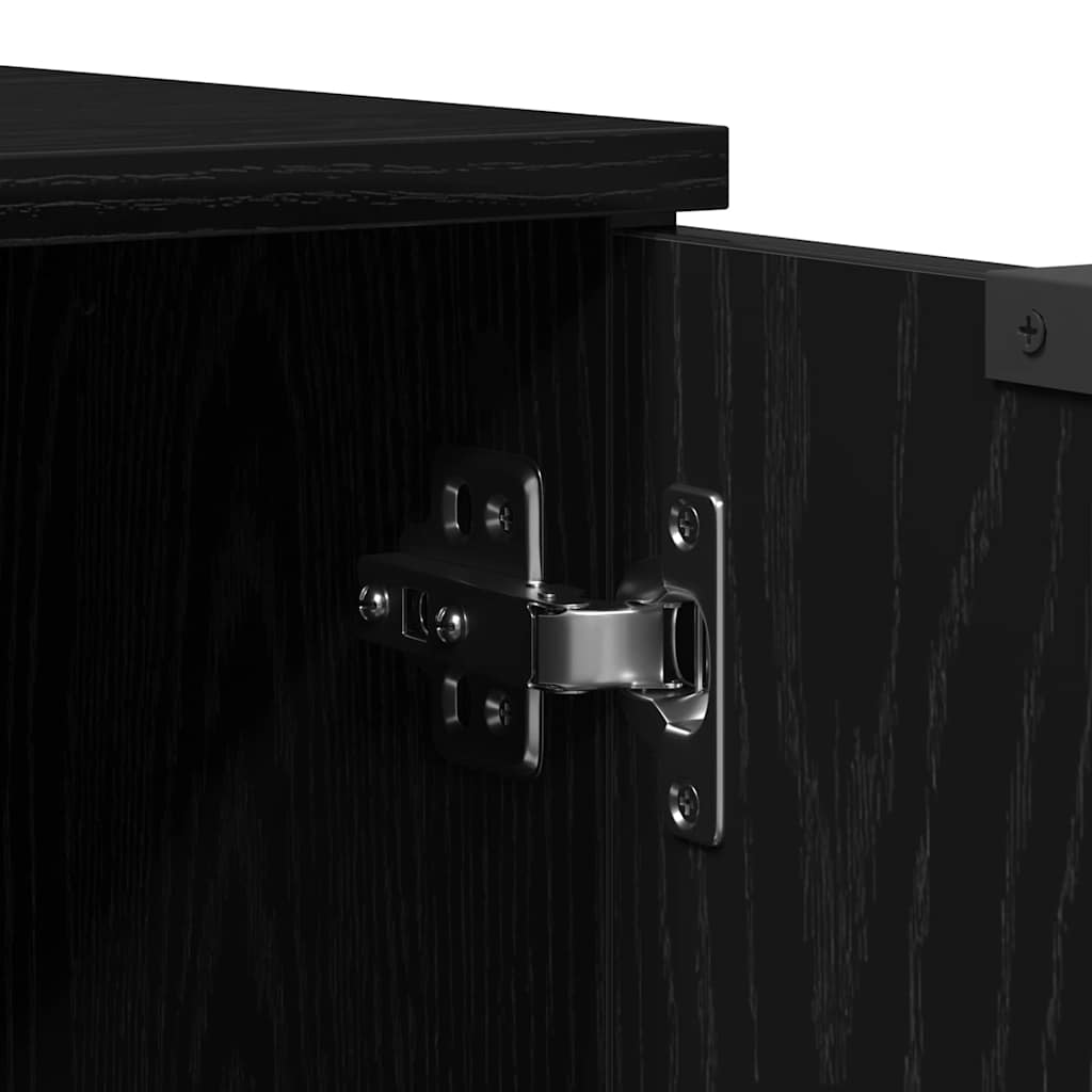 TV-skab Sort eg 102 x 35 x 36.5 cm Konstrueret træ