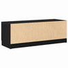 TV-skab Sort eg 102 x 35 x 36.5 cm Konstrueret træ