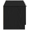 TV-skab Sort eg 102 x 35 x 36.5 cm Konstrueret træ