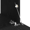 TV skabe 2 pcs Sort eg 80 x 30 x 30 cm Konstrueret træ