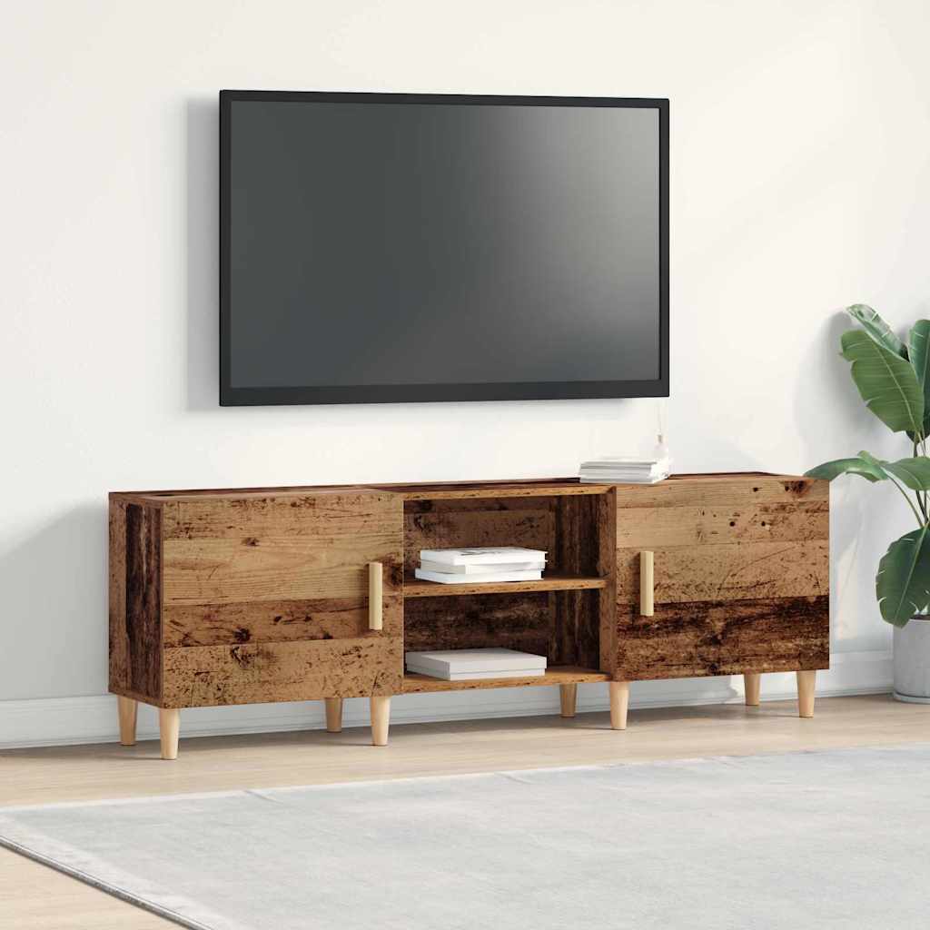 TV-skab Gammelt træ 150 x 30 x 50 cm Konstrueret træ