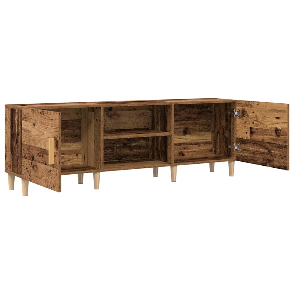 TV-skab Gammelt træ 150 x 30 x 50 cm Konstrueret træ
