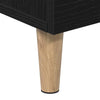 TV-skab Sort eg 150 x 30 x 50 cm Konstrueret træ