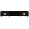 TV kabinet Sort eg 180 x 31.5 x 40 cm Konstrueret træ