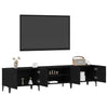 TV-skab Sort eg 180 x 31.5 x 40 cm Konstrueret træ