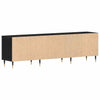 TV-skab Sort eg 150 x 30 x 44.5 cm Konstrueret træ